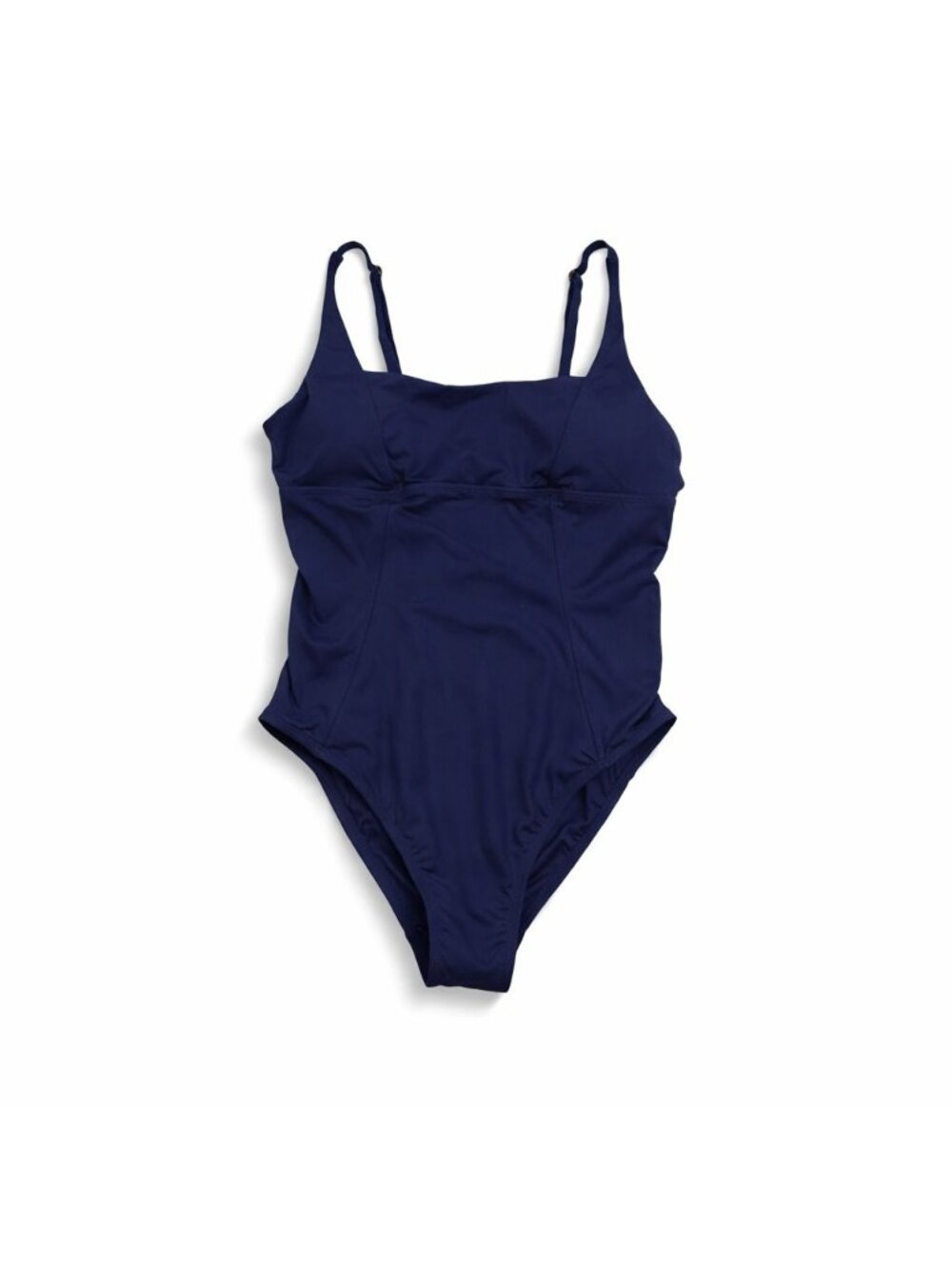 Andie Swim The Havana One Piece Navy Women's Medium Minimalist Adjustable Straps